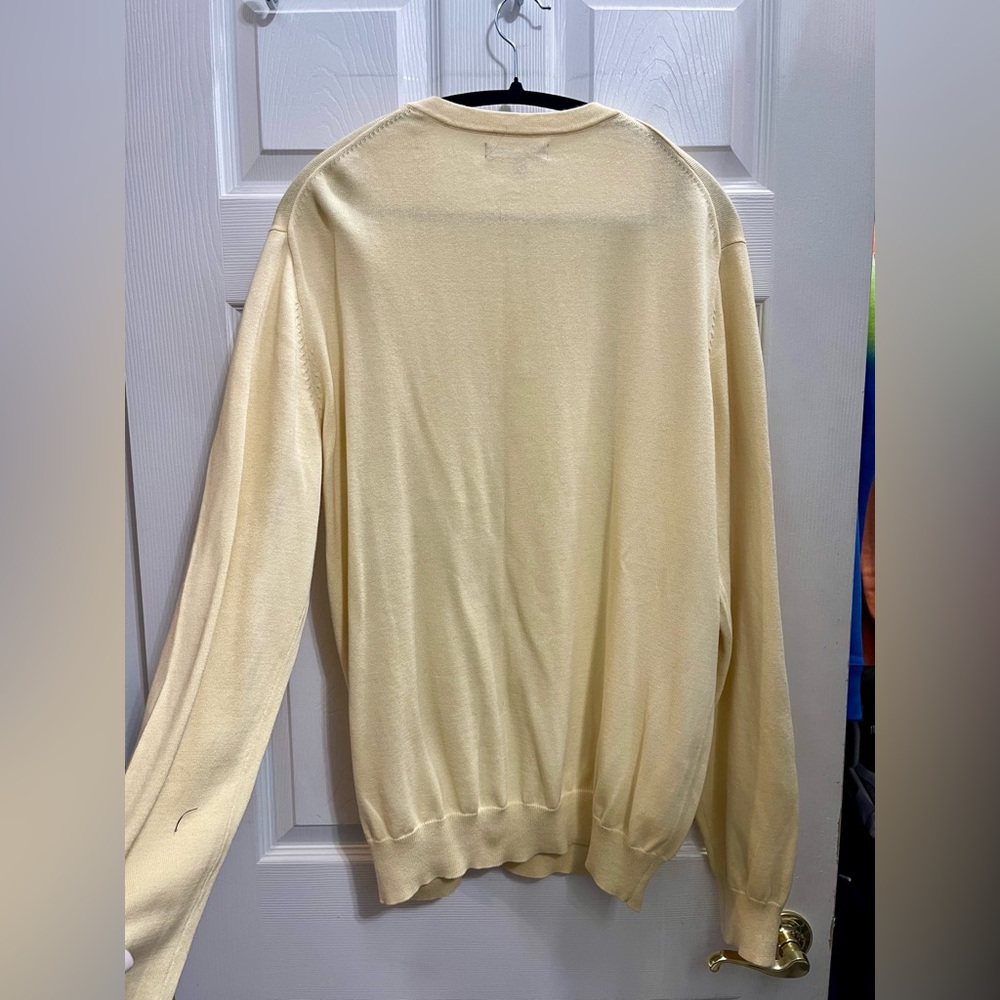 Arbor Way Men's V-Neck Sweater - Picture 2 of 2